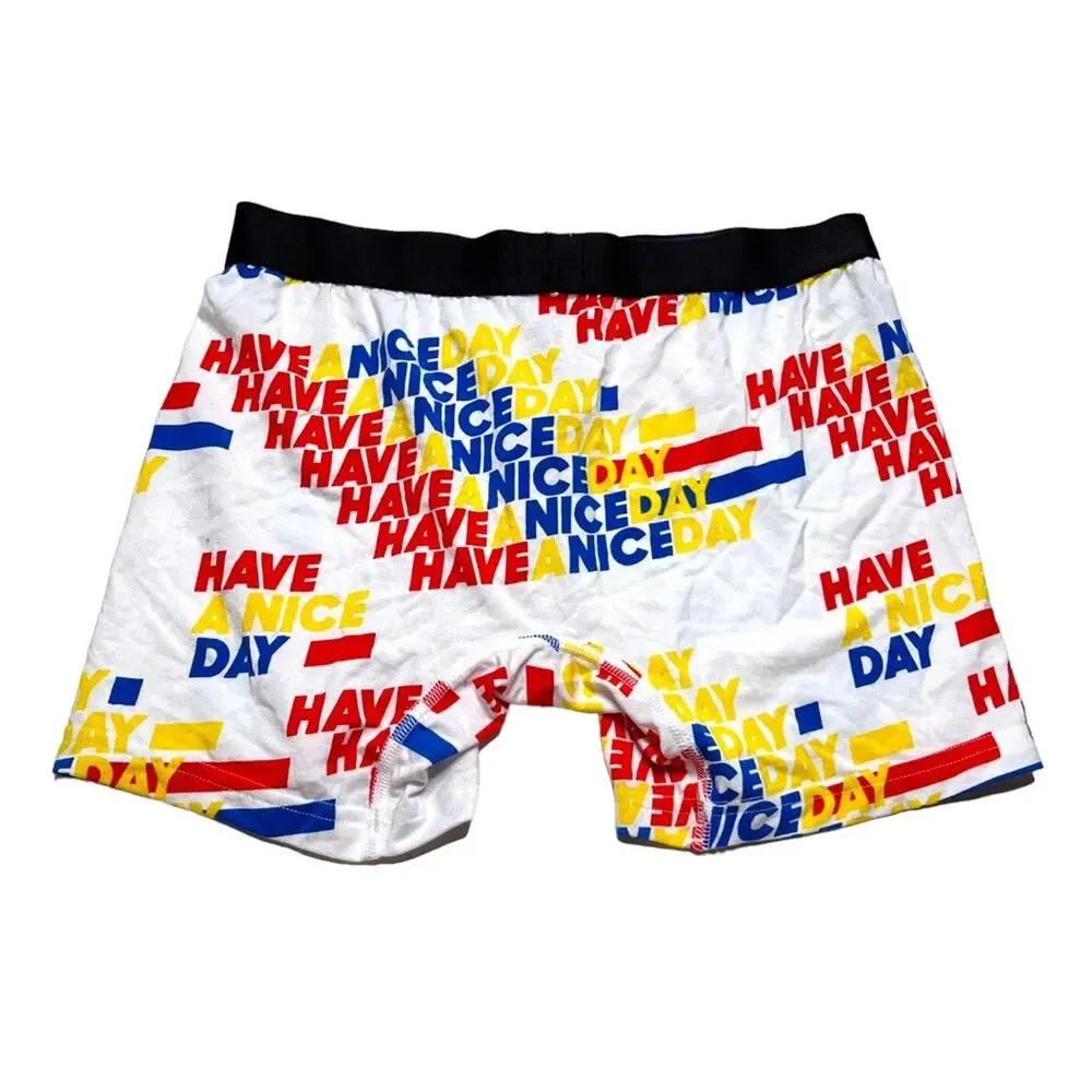 MeUndies Have A Nice Day Print Boxer Brief Size Small